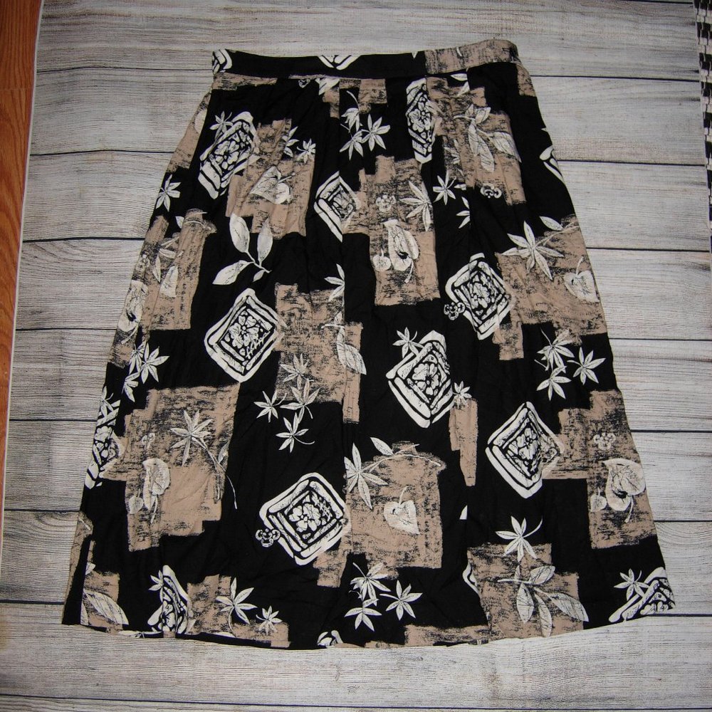 Alfred Dunner Midi Skirt 14